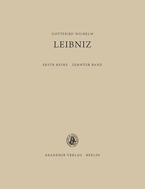 Bild des Verkufers fr Gottfried Wilhelm Leibniz. Smtliche Schriften und Briefe: 1694 zum Verkauf von getbooks GmbH