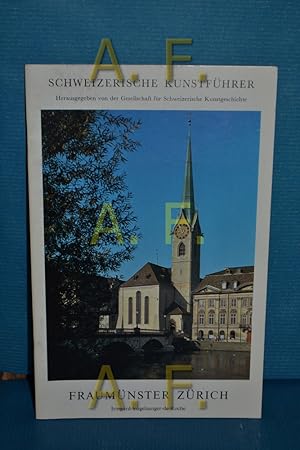 Bild des Verkufers fr Fraumnster Zrich zum Verkauf von Antiquarische Fundgrube e.U.