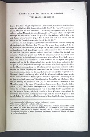Seller image for Kennt die Bibel eine "Seel"-sorge?; for sale by books4less (Versandantiquariat Petra Gros GmbH & Co. KG)