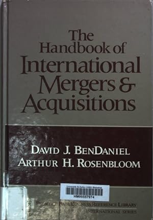 Seller image for The Handbook of International Mergers and Acquisitions. for sale by books4less (Versandantiquariat Petra Gros GmbH & Co. KG)