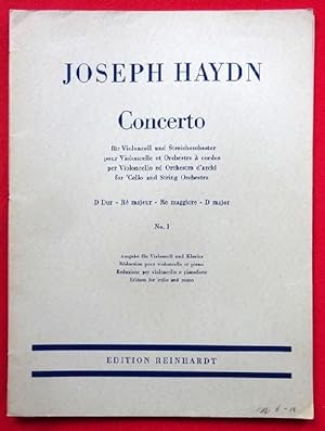 Concerto für Violoncell und Streichorchester D Dur No. I (Ausgabe für Violoncell und Klavier)