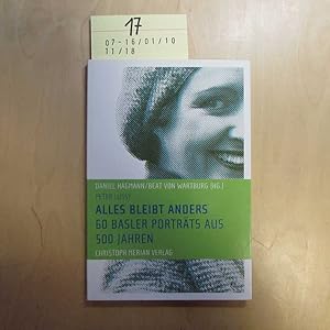 Image du vendeur pour Alles bleibt anders - 60 Basler Portrts aus 500 Jahren mis en vente par Bookstore-Online