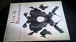 Image du vendeur pour MANUEL PRATIQUE DU TEST DE RORSCHACH. mis en vente par Lauso Books