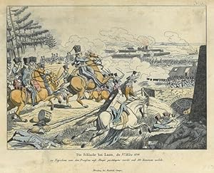 LAON/Aisne. "Die Schlacht bei Laon, den 9n März 1814". Das preussische Korps unter Friedrich von ...