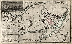 Bild des Verkufers fr Plan der Vestung Schweidnitz nebst der Kayserl. Knigl. Attaque A 1757. zum Verkauf von Antiquariat Clemens Paulusch GmbH