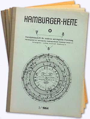 Hamburger-Hefte. Jhg. 1964, Nr. I bis IV [kmpl.]. Vierteljahresschrift für moderne astrologische ...