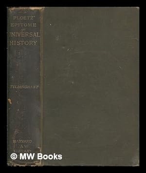 Imagen del vendedor de Epitome of ancient, medieval and modern history a la venta por MW Books