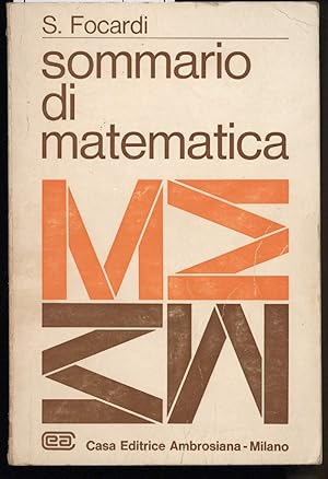 Seller image for SOMMARIO DI ANALISI MATEMATICA for sale by Invito alla Lettura