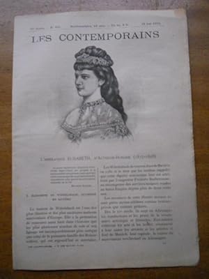 Seller image for Les contemporains - 10e annee n501 - 18 mai 1902 - L'imperatrice Elisabeth, d'Autriche-Hongrie for sale by Frederic Delbos