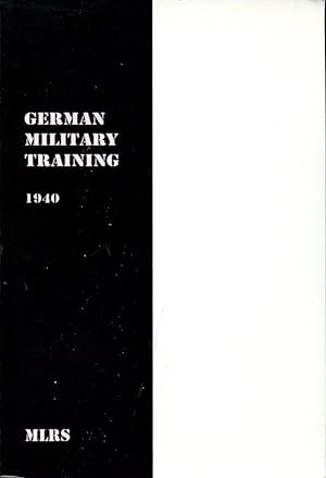 Imagen del vendedor de German Military Training a la venta por Godley Books