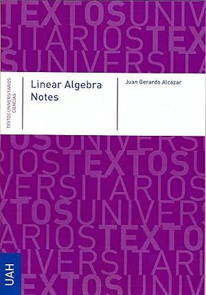 Imagen del vendedor de Linear Algebra Notes a la venta por Imosver