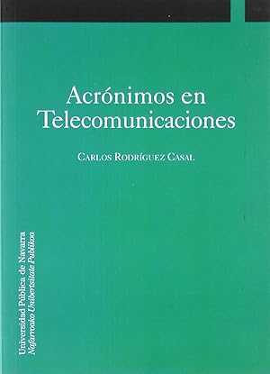 Seller image for Acrnimos en Telecomunicaciones for sale by Imosver