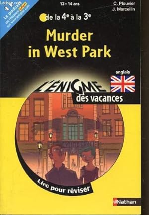 Image du vendeur pour Murder in West Park mis en vente par Le-Livre