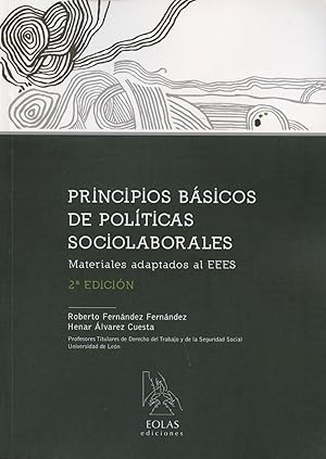 Imagen del vendedor de Principios basicos de politics sociolaborales materiales ada a la venta por Imosver