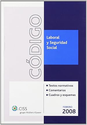 Seller image for Codigo laboral y seguridad social 2007 for sale by Imosver