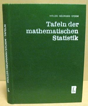 Bild des Verkufers fr Tafeln der mathematischen Statistik. (Mathematik fr Ingenieure) zum Verkauf von Nicoline Thieme