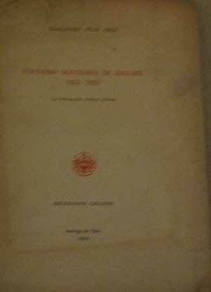 Bild des Verkufers fr Fernando Montessus de Ballore (1851-1923) La bibliografa ssmica chilena. zum Verkauf von Librera Monte Sarmiento