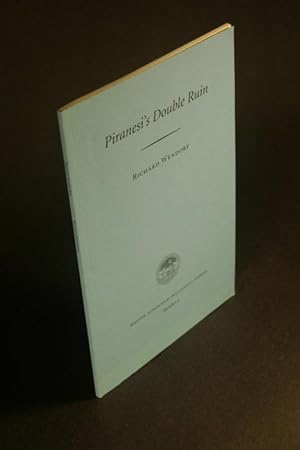 Bild des Verkufers fr Piranesi's double ruin. zum Verkauf von Steven Wolfe Books