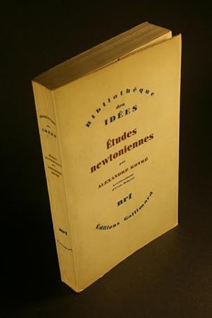 Seller image for tudes newtoniennes. Avertissement d Yvon Belaval for sale by Steven Wolfe Books