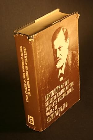 Bild des Verkufers fr Abstracts of The standard edition of the complete psychological works of Sigmund Freud. zum Verkauf von Steven Wolfe Books