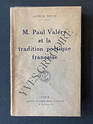 Seller image for M.PAUL VALERY ET LA TRADITION POETIQUE FRANCAISE for sale by Yves Grgoire