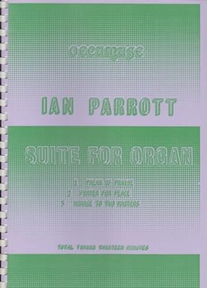 Image du vendeur pour Suite No.1 for Organ mis en vente par Hancock & Monks Music