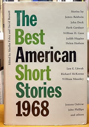Bild des Verkufers fr Best American Short Stories 1968 zum Verkauf von Grey Matter Books