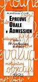 Image du vendeur pour Concours De Professeur D'cole, preuve Orale D'admission. Vol. 1. 50 Confusions  viter mis en vente par RECYCLIVRE