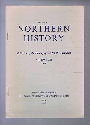 Extract reprinted from Northern History. A Review of the History of the North of England. Volume ...