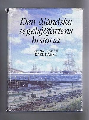 Seller image for Den alandska segelsjofartens historia (The history of Speed Sailing in the Aland Islands) for sale by Bailgate Books Ltd