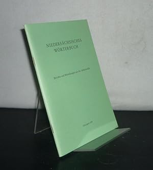 Bild des Verkufers fr Niederschsisches Wrterbuch. Berichte und Mitteilungen aus der Arbeitsstelle. - Band 2: Regionaltreffen in Aurich. [Herausgegeben von Dieter Stellmacher]. zum Verkauf von Antiquariat Kretzer