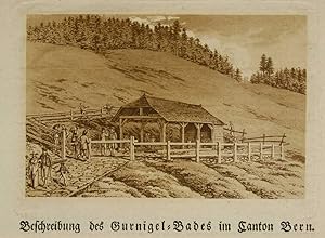 Bild des Verkufers fr Der Stockbrunnen im Gurnigel, nach Brunner (1820) & Der Charlottenbhl beim Gurnigel (1821). zum Verkauf von Harteveld Rare Books Ltd.
