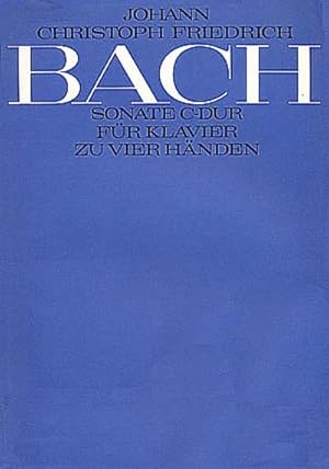 Bild des Verkufers fr Sonate C-Dur 1791fr Klavier zu 4 Hnden zum Verkauf von AHA-BUCH GmbH