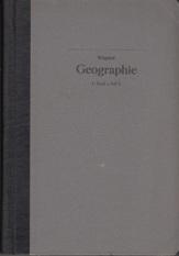 Bild des Verkufers fr Lehrbuch der Geographie. Erster Band. Allgemeine Erdkunde. Dritter Teil: Biologische Geographie. Anthropogeographie. zum Verkauf von Buchversand Joachim Neumann