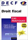 Bild des Verkufers fr Decf preuve N, 1 Droit Fiscal. Cas Pratiques zum Verkauf von RECYCLIVRE