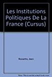 Bild des Verkufers fr Les Institutions Politiques De La France zum Verkauf von RECYCLIVRE