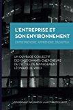 Seller image for L'entreprise Et Son Environnement: Entreprendre, Apprendre, S'adapter for sale by RECYCLIVRE