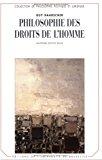Seller image for Philosophie Des Droits De L'homme for sale by RECYCLIVRE