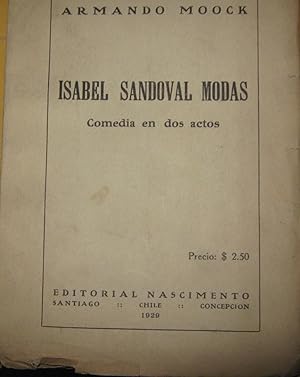 Imagen del vendedor de Isabel Sandoval Modas a la venta por Librera Monte Sarmiento