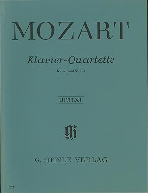 Quartette: Fur Klavier, Violine, Viola und Violoncello (KV 478 und KV 493)