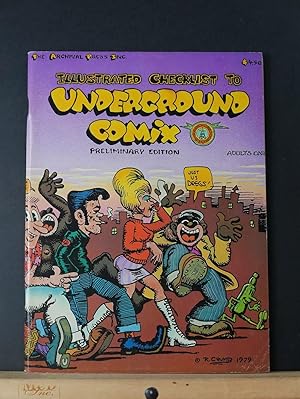 Seller image for Illustrated Checklist to Underground Comix for sale by Tree Frog Fine Books and Graphic Arts