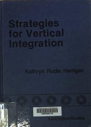 Seller image for Strategies for Vertical Integration. for sale by books4less (Versandantiquariat Petra Gros GmbH & Co. KG)
