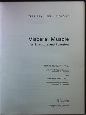 Image du vendeur pour Visceral Muscle: Its Structure and Function. mis en vente par books4less (Versandantiquariat Petra Gros GmbH & Co. KG)