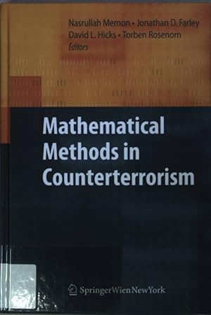 Bild des Verkufers fr Mathematical Methods in Counterterrorism. zum Verkauf von books4less (Versandantiquariat Petra Gros GmbH & Co. KG)