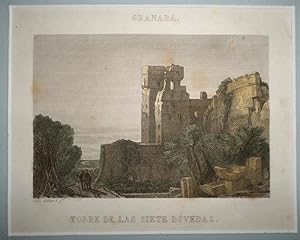 Granada. Torre de las siete bóvedas.