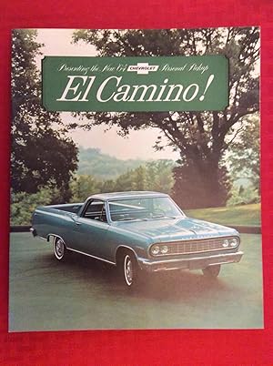 Image du vendeur pour Presention the New '64 Chevrolet Personal Pickup: El Camino! mis en vente par Boojum and Snark Books
