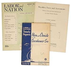 Labor and Nation, Vol. 1, No. 1, August, 1945 [with] Study Report Supplement [with] Men and Clima...