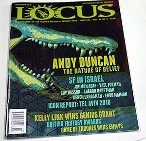 Seller image for Locus (The Magazine of the Science Fiction & Fantasy Field) # 694 November 2018 for sale by Preferred Books