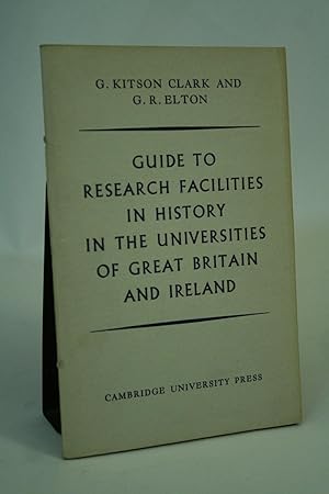 Seller image for Guide to Research Facilities in the Universities of Great Britain and Ireland. for sale by ATGBooks