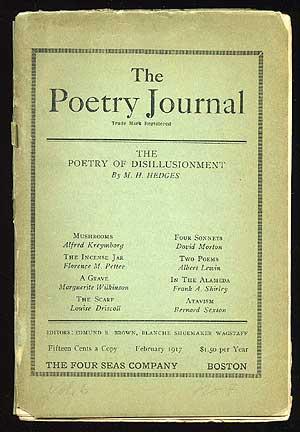 Seller image for The Poetry Journal for sale by Between the Covers-Rare Books, Inc. ABAA